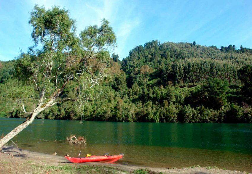 Descenso en Kayak del Río Calle Calle Descenso en Kayak del rio Calle Calle cordillera de la costa