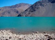 Travesia en Kayak al Embalse el Yeso vistas del embalse Travesia en Kayak al Embalse el Yeso vistas del embalse