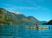Travesia en Kayak al Lago Espolon fotografiando Travesia en Kayak al Lago Espolon fotografiando