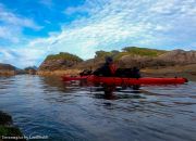 Circunnavegacion en Kayak a la Isla Magdalena roquerios