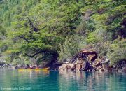 Travesia en Kayak al Lago Espolon fotografiando Travesia en Kayak al Lago Espolon fotografiando